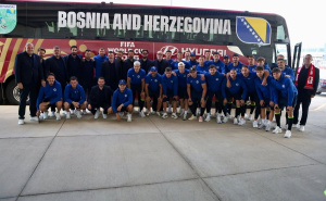 Foto: NFSBiH / Autobus reprezentacije BiH na FIFA Svjetskom prvenstvu 2026