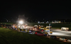 Foto: MAS / Radovi na pisti aerodroma Sarajevo
