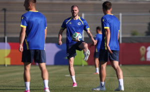 Foto: Nogometni savez BiH / Trening Zmajeva u Torontu