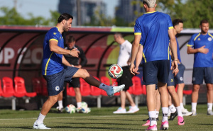 Foto: Nogometni savez BiH / Trening Zmajeva u Torontu