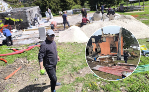 Foto: Privatni album / Ljubitelji prirode počeli obnovu PD Bukovik kod Sarajeva