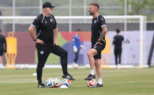 Foto: Nogometni savez BiH / Trening Zmajeva u Torontu