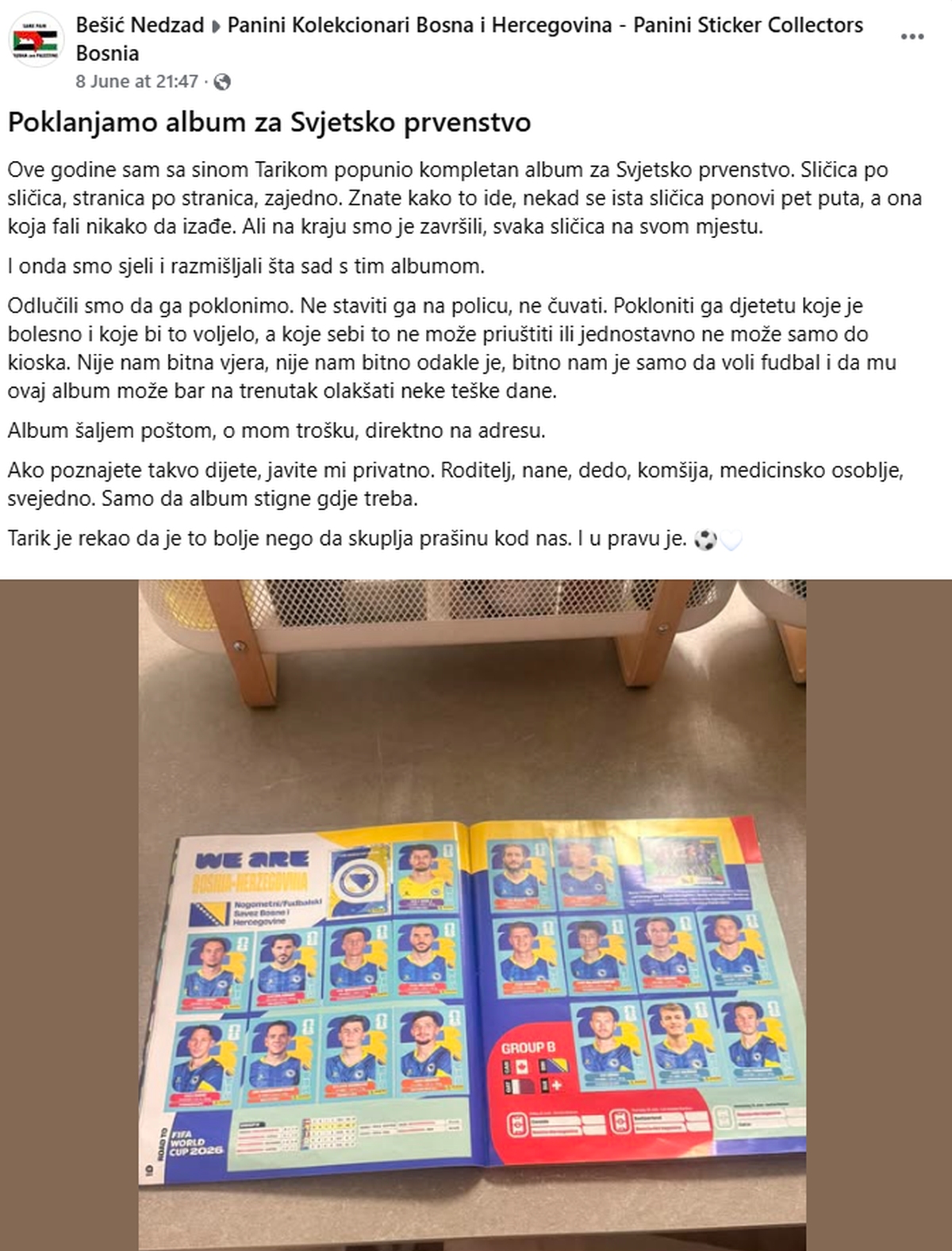 Popunjen Panini album