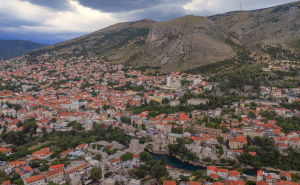 Foto: Boris Trogrančić / Mostar i navijačka euforija