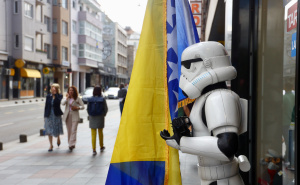 Foto: Dž.K. / Radiosarajevo.ba / Zastava BiH u Titovoj