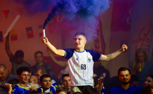 Foto: Dž. K.  / Atmosfera nakon gola Lukića