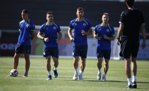 Foto: Nogometni savez BiH / Trening Zmajeva u Torontu