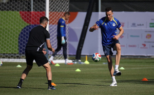 Foto: Nogometni savez BiH / Trening Zmajeva u Torontu