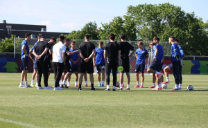 Foto: Nogometni savez BiH / Trening Zmajeva u Torontu
