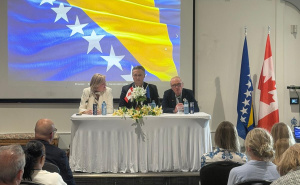 Foto: Predsjedništvo BiH / Denis Bećirović u Kanadi