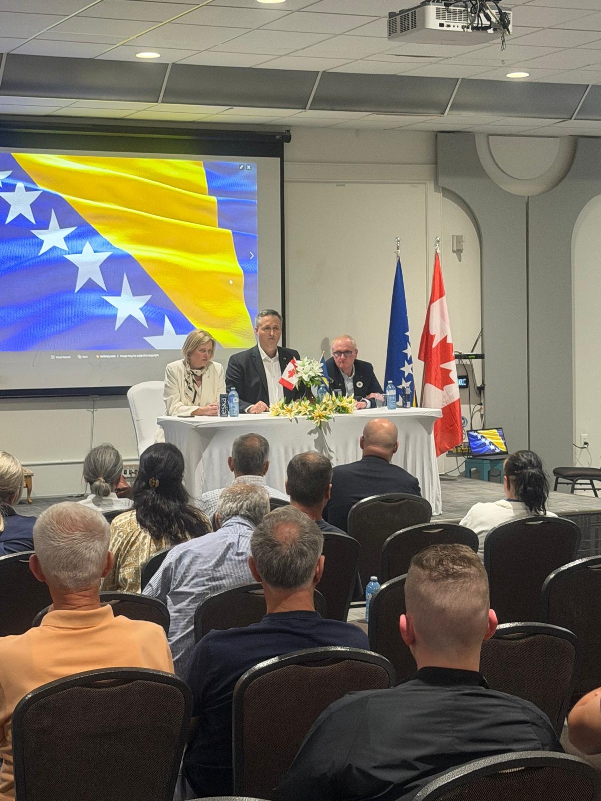 Denis Bećirović u Kanadi