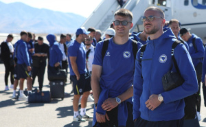 Foto: Nogometni savez BiH / Zmajevi sletjeli u Salt Lake City