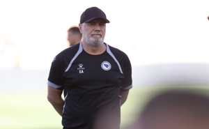 Foto: NFSBiH / Trening reprezentacije BiH