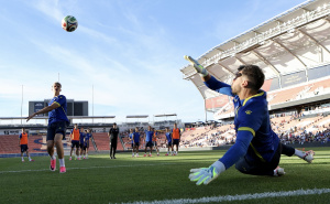 Foto: NFSBiH / Trening reprezentacije BiH