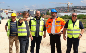 Foto: Press služba KS / Ministar Šteta obišao gradilište XII transverzale