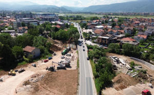 Foto: Press služba KS / Ministar Šteta obišao gradilište XII transverzale
