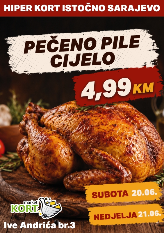 Kort vikend akcija