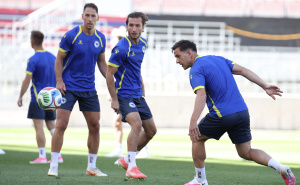 Foto: NFSBiH / Trening reprezentacije BIH