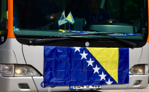 Foto: Dž.K. / Radiosarajevo.ba / Gradski prevoz u bojama BiH