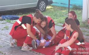 Foto: Općina Centar Sarajevo / Održana pokazna vježba i edukacija službi zaštite i spašavanja za radnike na izgradnji rezidencije ambasadora SAD-a u BiH