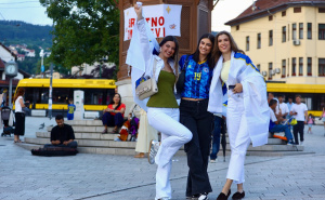 Foto: Dž.K. / Radiosarajevo.ba / Sarajevo cijelo žuto i plavo!