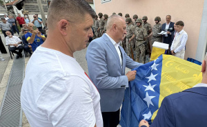Foto: Ministarstvo odbrane BiH / Ministar Zukan Helez odao počast herojima odbrane BiH