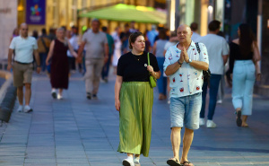 Foto: Dž. K. / Radiosarajevo.ba / Večernja šetnja Sarajevom