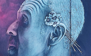 Foto: Mostarski.ba / Mural u sjećanje na Huseina Oručevića