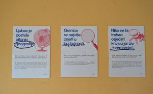 Foto: N. G. / Radiosarajevo.ba / Izložba "Šta ako je granica u tebi"