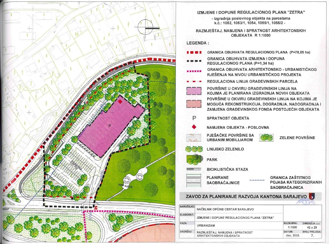 Nacrt izmjena i dopuna Regulacionog plana 