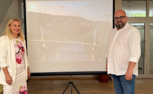Foto: Vlada KS / Predstavljeno idejno rješenje novog mosta u Sarajevu