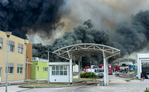 Foto: Denis Kapetanović / Pixsell / Požar na deponiji Uborak u Mostaru