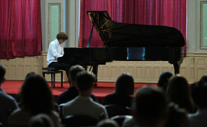 Foto: N. G. / Radiosarajevo.ba / Klavirski recital Omara Halilovića