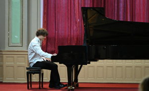 Foto: N. G. / Radiosarajevo.ba / Klavirski recital Omara Halilovića