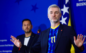 Foto: Dž. K. / Radiosarajevo.ba / Almir Badnjević i Edin Forto