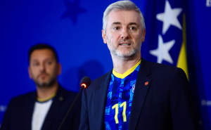 Foto: Dž. K. / Radiosarajevo.ba / Almir Badnjević i Edin Forto