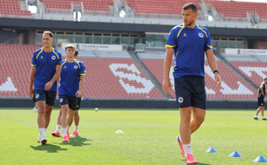 Foto: NSBiH / Heroji Sergeja Barbareza obavili posljednji trening