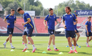 Foto: NSBiH / Heroji Sergeja Barbareza obavili posljednji trening