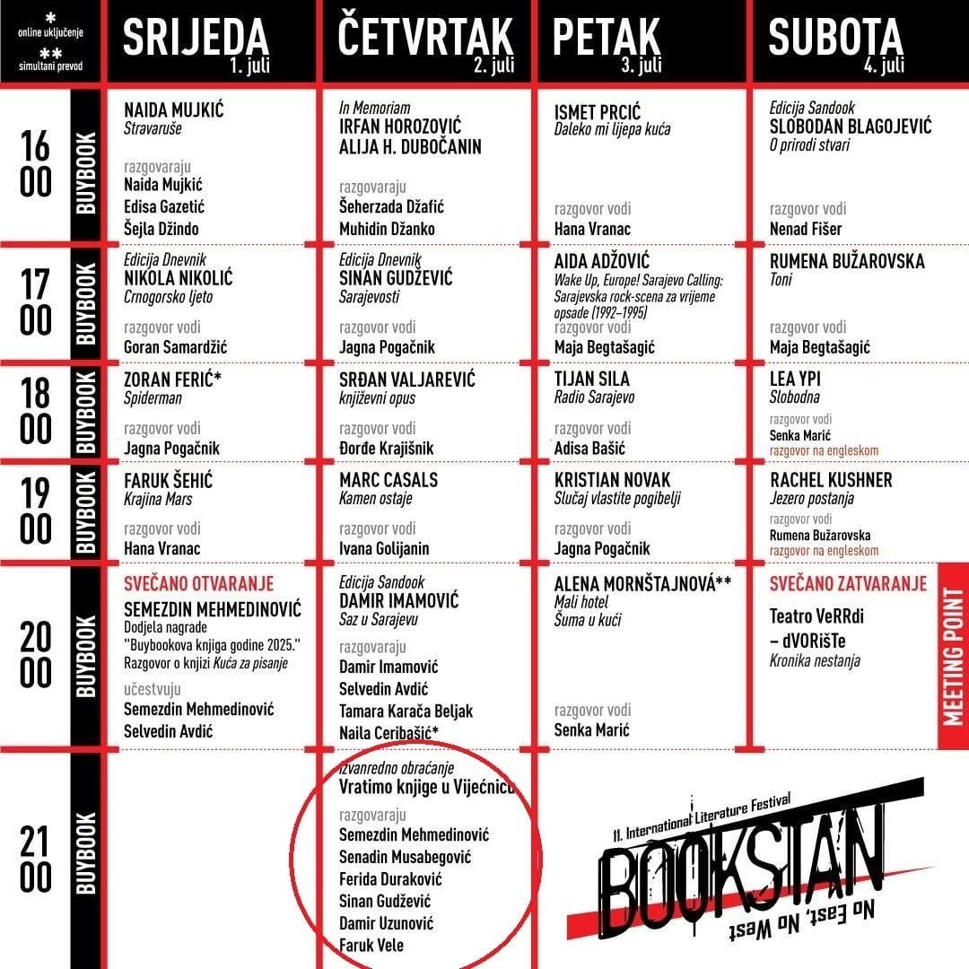 Bookstan otvara pitanje koje Sarajevo izbjegava 34 godine