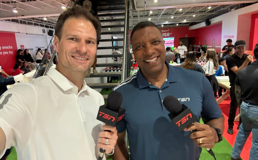 Asmir Begović kao stručni komentator TSN-a