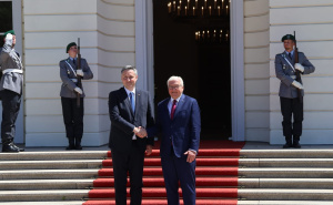 Foto: Predsjedništvo BiH / Denis Bećirović i Frank-Walter Steinmeir