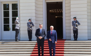 Foto: Predsjedništvo BiH / Denis Bećirović i Frank-Walter Steinmeir