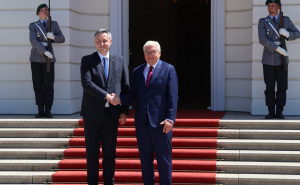 Foto: Predsjedništvo BiH / Denis Bećirović i Frank-Walter Steinmeir