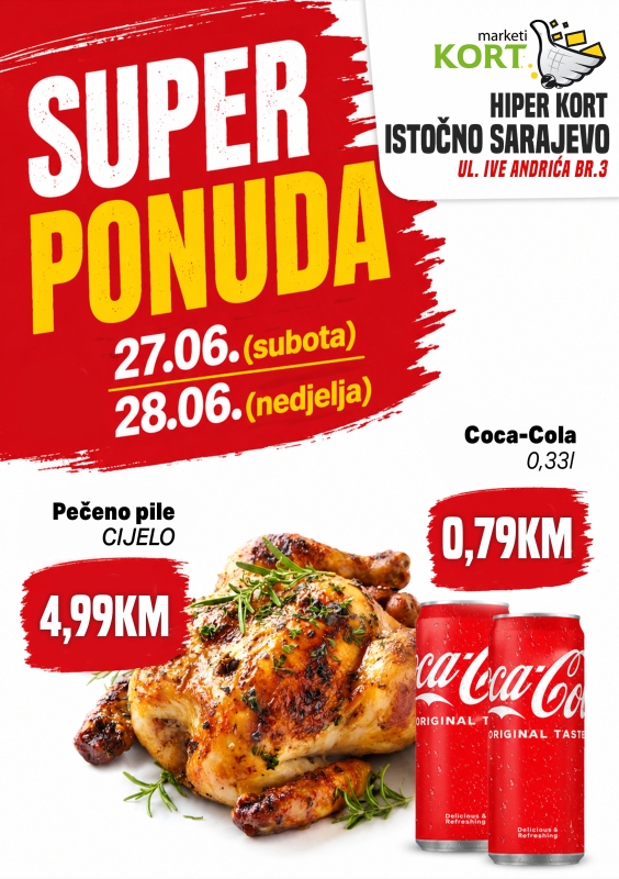 Kort vikend akcija