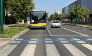 Foto: Facebook / @adnan.sdp / Obavljena prva testna vožnja novog Solaris trolejbusa