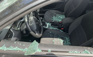 Foto: Ustupljena fotografija za portal Radiosarajevo.ba / Demolirani automobil Davida Gruhonjića
