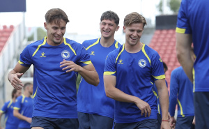 Foto: Nogometni savez BiH / Trening Zmajeva u Salt Lake Cityju