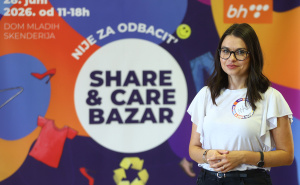 Foto: Dž. K. / Radiosarajevo.ba / Prvi Share & Care bazar Pomozi.ba u Sarajevu