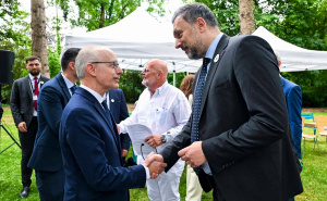 Foto: Odbor Srebrenica Lux / Luc Frieden i Elmedin Konaković