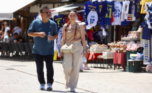 Foto: Dž. K. / Radiosarajevo.ba / Ljetna vrućina u Sarajevu, 29. juni 2026.